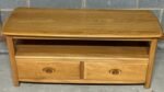 Modern Ercol TV Cabinet Solid Elm Clean Condition - Image 3