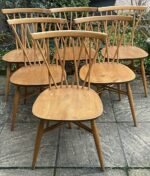 Retro Ercol Candlestick Dining Chair Choice of 16