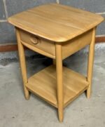 Rare Ercol Solid Ash Lamp Coffee Table - Image 2