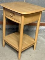 Rare Ercol Solid Ash Lamp Coffee Table - Image 5