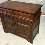 Old Charm Oak Hertford Sideboard