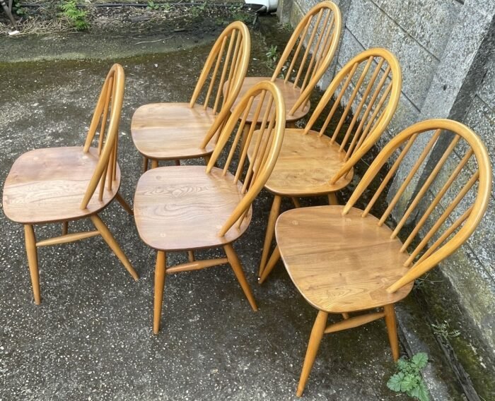 QUALITY RETRO ERCOL DINING CHAIR, CLEAN CONDITION, CHOOSE ANY CHAIR | eBay UK - Image 5