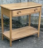 MODERN RARE ERCOL CONSOLE TABLE MINT