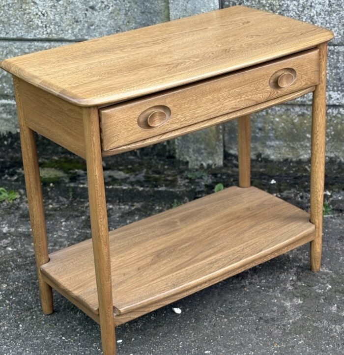 MODERN RARE ERCOL CONSOLE TABLE MINT - Image 3