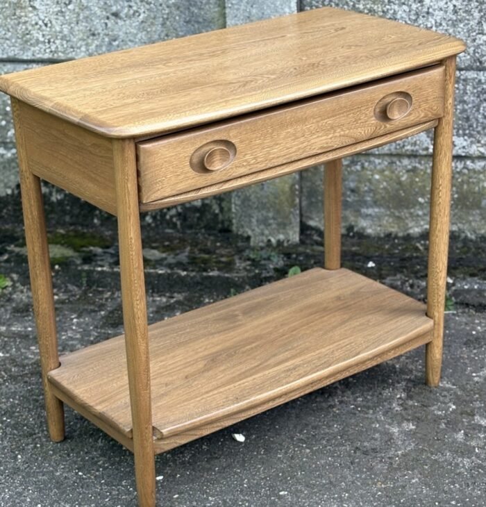 MODERN RARE ERCOL CONSOLE TABLE MINT - Image 4