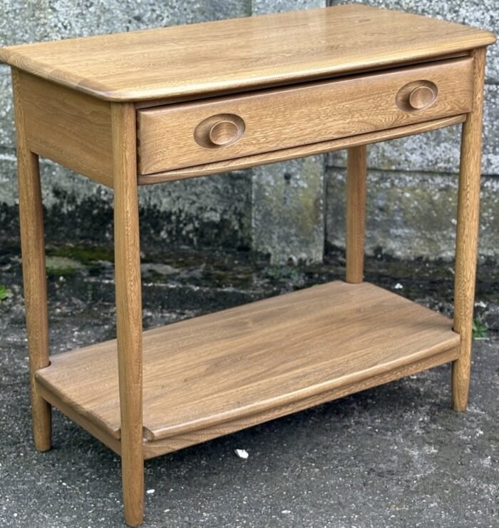 MODERN RARE ERCOL CONSOLE TABLE MINT - Image 5