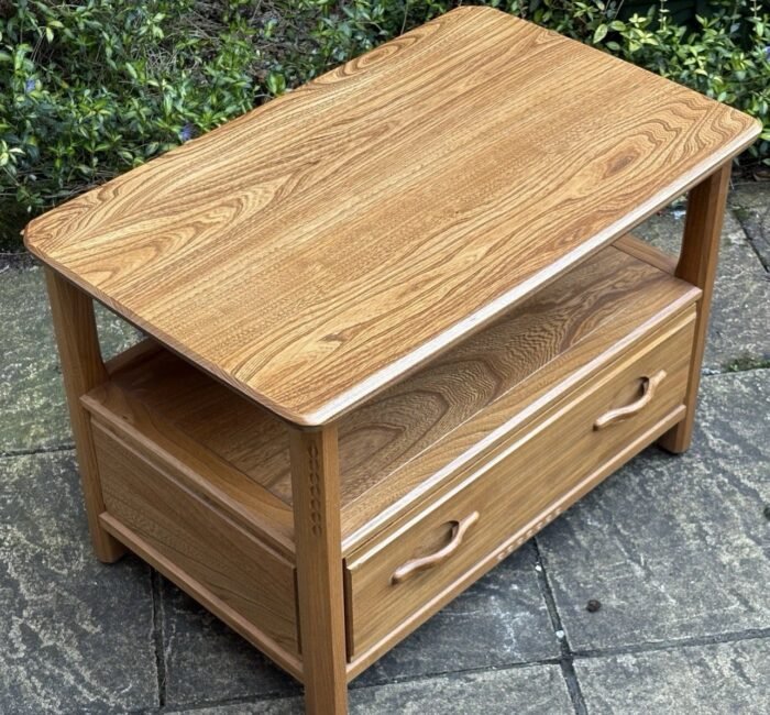 Superb Modern Ercol TV Corner Cabinet - Image 4