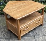 Superb Modern Ercol TV Corner Cabinet - Image 5