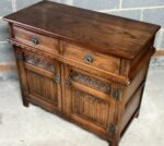 Superb Old Charm Hertford 2 Door Solid Oak Sideboard - Image 2