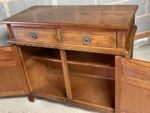 Superb Old Charm Hertford 2 Door Solid Oak Sideboard - Image 4