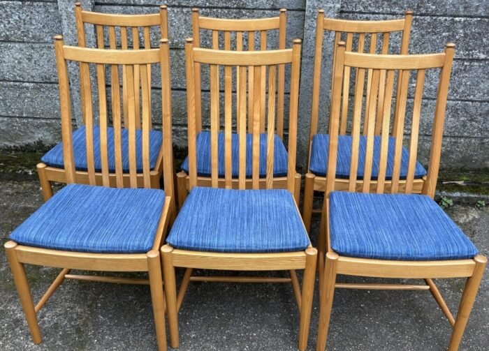 Superb Set of 6 Ercol Penn Dining Chairs - Image 4