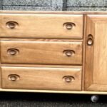 Fine Retro Ercol 2 Door Sideboard