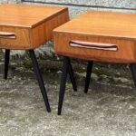 Pair of Retro Teak G Plan Bedside Chests