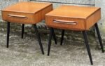 Pair of Retro Teak G Plan Bedside Chests