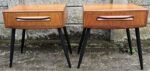 Pair of Retro Teak G Plan Bedside Chests - Image 3