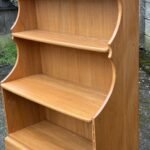 Stunning Rare Modern Ercol Waterfall Bookcase