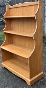 Stunning Rare Modern Ercol Waterfall Bookcase