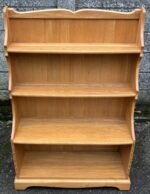 Stunning Rare Modern Ercol Waterfall Bookcase - Image 5