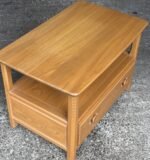 Fine Modern Ercol TV Corner Cabinet Solid Ash