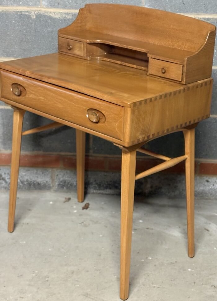 Very Rare Vintage Ercol Writing Desk - Image 2