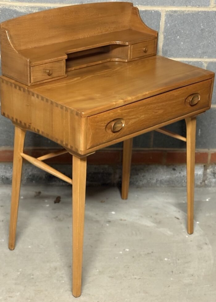 Very Rare Vintage Ercol Writing Desk - Image 3