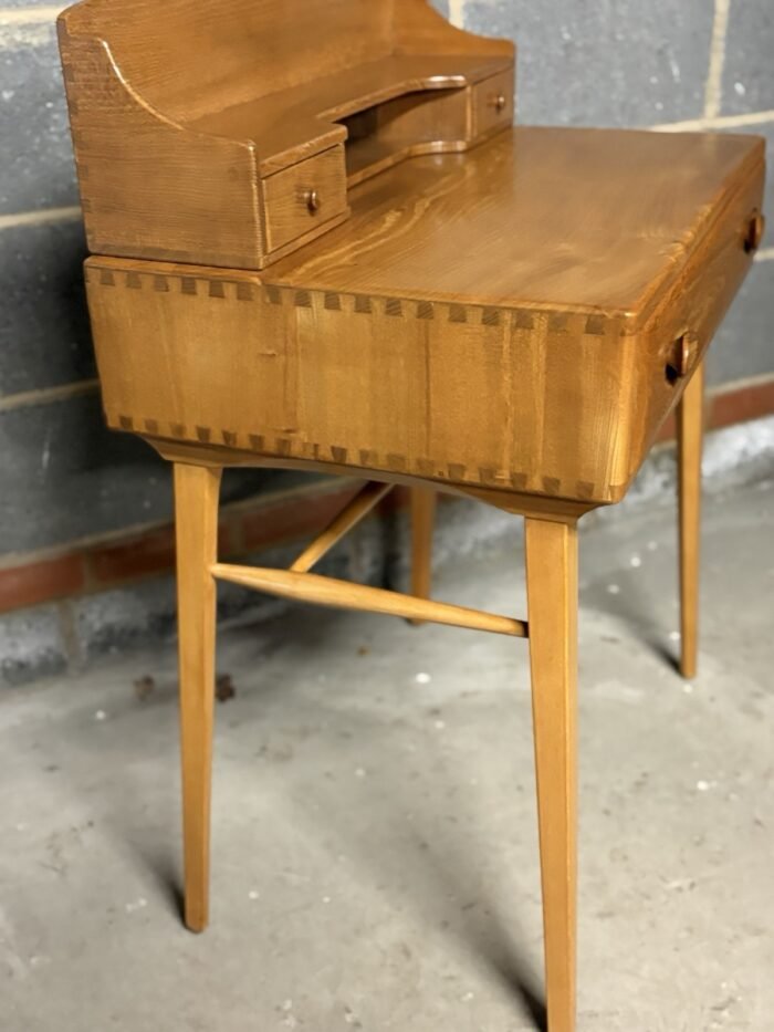 Very Rare Vintage Ercol Writing Desk - Image 4