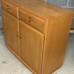 Fine Modern Ercol 3 Door Highboard Sideboard