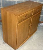 Fine Modern Ercol 3 Door Highboard Sideboard - Image 2