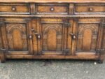 Original Solid Oak Tichmarsh & Goodwin Dresser Sideboard - Image 2