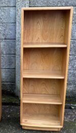 Rare Ercol Windsor Tall Slim Bookcase