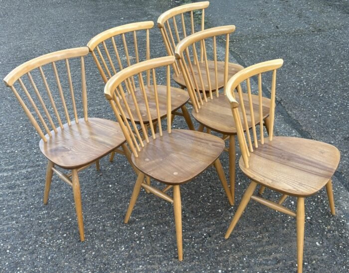 SUPERB RETRO ERCOL 449 DINING CHAIR - Image 2