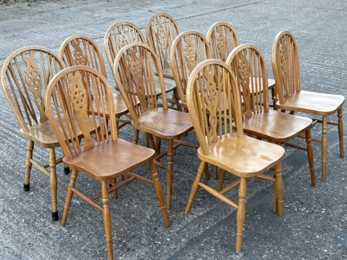 Vintage Restaurant Dining Chair Ercol Style - Image 3
