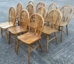 Vintage Restaurant Dining Chair Ercol Style - Image 4