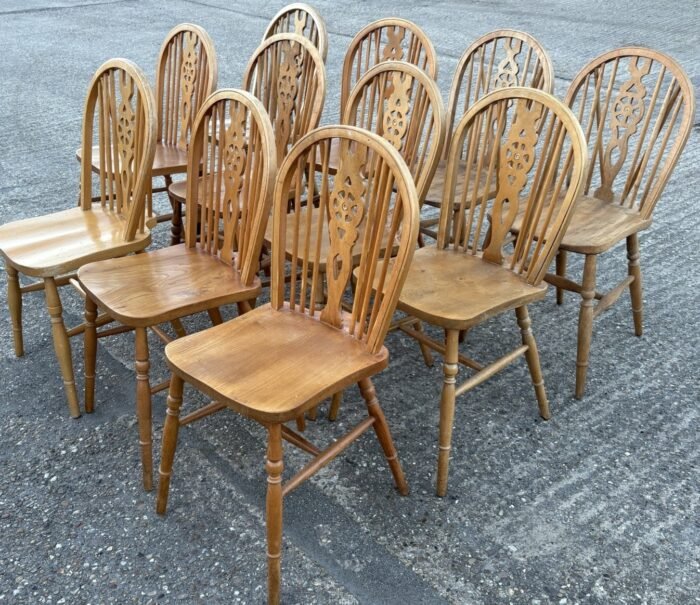 Vintage Restaurant Dining Chair Ercol Style - Image 4