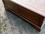 Rare Large Arts & Crafts Oak Plan Chest Coffee Table - Image 4