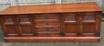 SUPERB SOLID OAK OLD CHARM LOW MEDIA SIDEBOARD