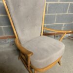 FINE RETRO ERCOL EVERGREEN ARMCHAIR