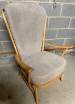 FINE RETRO ERCOL EVERGREEN ARMCHAIR