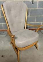 FINE RETRO ERCOL EVERGREEN ARMCHAIR - Image 2