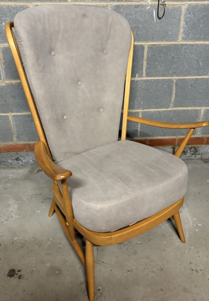 FINE RETRO ERCOL EVERGREEN ARMCHAIR - Image 2