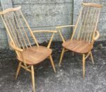 FINE RETRO ERCOL GOLDSMITH ARMCHAIR