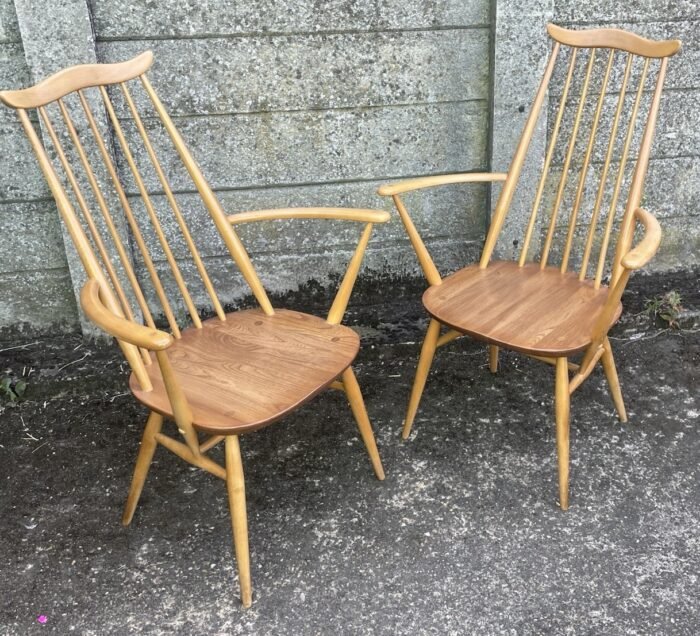FINE RETRO ERCOL GOLDSMITH ARMCHAIR - Image 2
