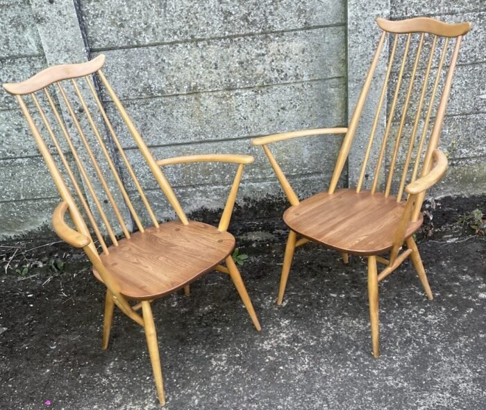 FINE RETRO ERCOL GOLDSMITH ARMCHAIR - Image 4