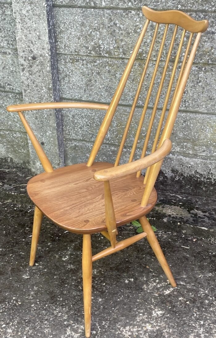 FINE RETRO ERCOL GOLDSMITH ARMCHAIR - Image 5