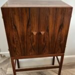 VERY RARE RETRO ROSEWOOD DANISH KURT OSTERVIG DRINKS CABINET