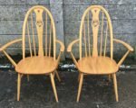SUPERB MODERN ERCOL SWAN QUAKER ARMCHAIR