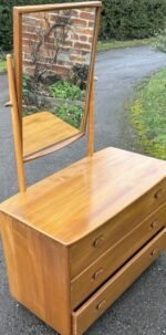SUPERB RETRO ERCOL DRESSING TABLE CHEST - Image 5