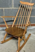 FINE RARE ERCOL GOLDSMITHS ROCKING ARMCHAIR