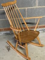 FINE RARE ERCOL GOLDSMITHS ROCKING ARMCHAIR - Image 2
