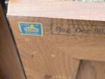 FINE RETRO ERCOL SIDEBOARD SOLID ELM EARLY 1960s - Image 4